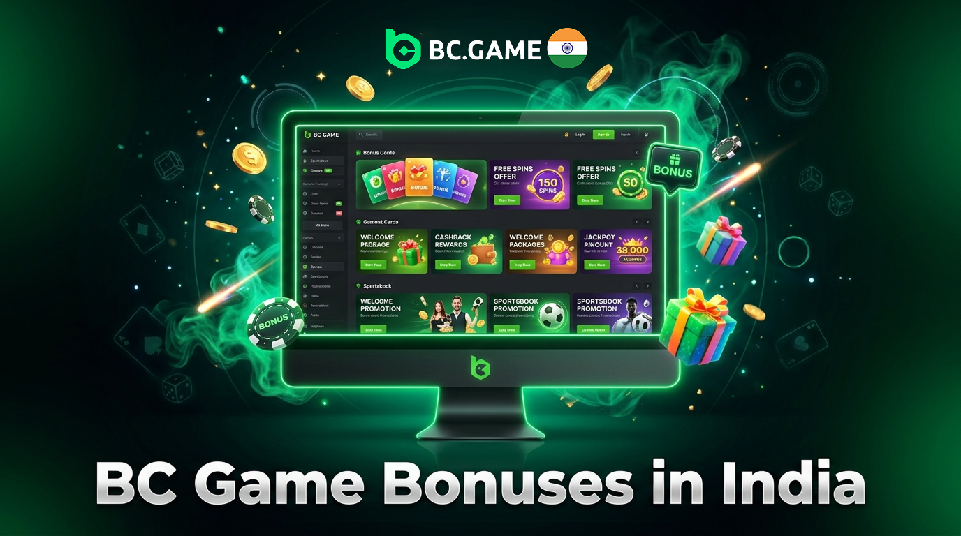 Information about BC Game bonuses and promotions available in India